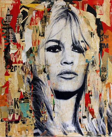 Original Celebrity Collage by Michiel Folkers