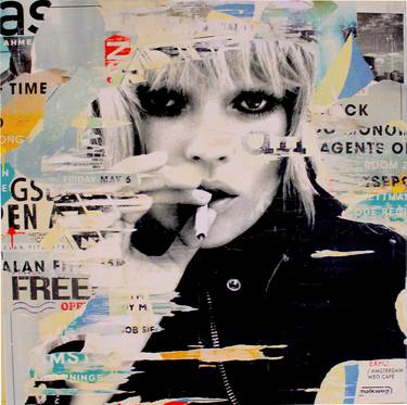 Print of Pop Culture/Celebrity Collage by Michiel Folkers