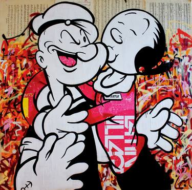 Print of Pop Art Comics Paintings by Michiel Folkers