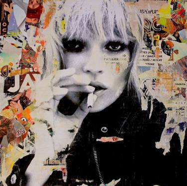 Print of Street Art Pop Culture/Celebrity Collage by Michiel Folkers