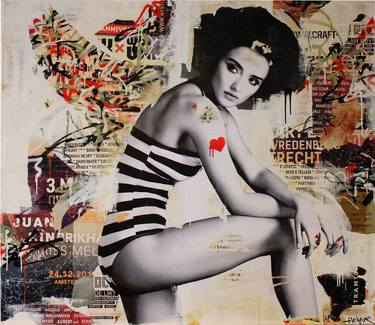 Print of Expressionism Pop Culture/Celebrity Collage by Michiel Folkers