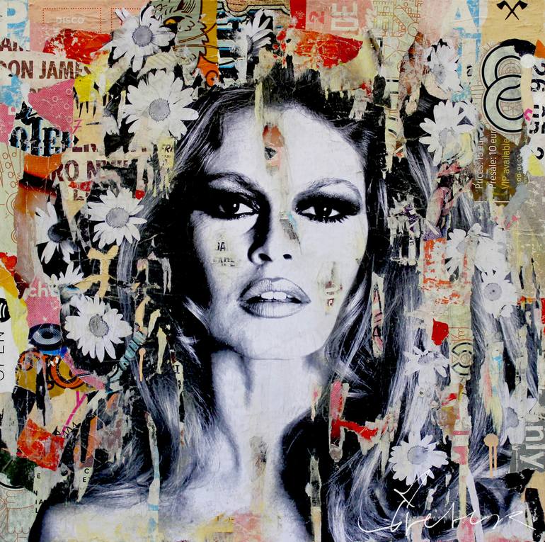 She's your friend Collage by Michiel Folkers | Saatchi Art