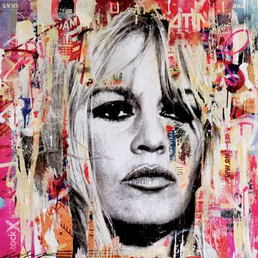 Print of Street Art Pop Culture/Celebrity Collage by Michiel Folkers