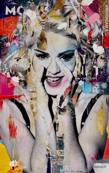 Print of Street Art Pop Culture/Celebrity Paintings by Michiel Folkers