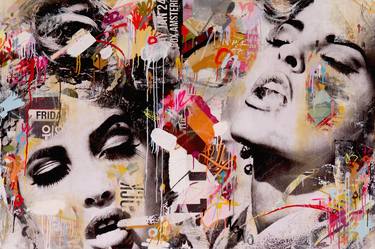 Print of Street Art Women Paintings by Michiel Folkers