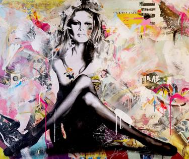 Print of Abstract Expressionism Pop Culture/Celebrity Paintings by Michiel Folkers