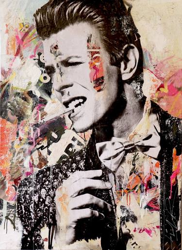 Print of Abstract Celebrity Paintings by Michiel Folkers