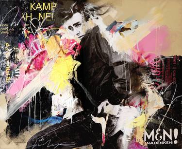 Print of Abstract Pop Culture/Celebrity Paintings by Michiel Folkers