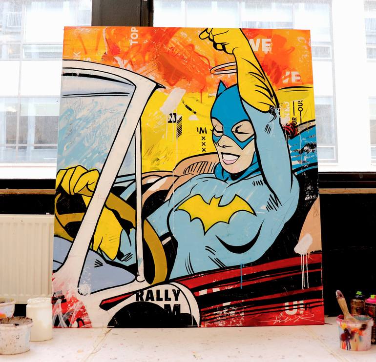 Original Pop Culture/Celebrity Painting by Michiel Folkers