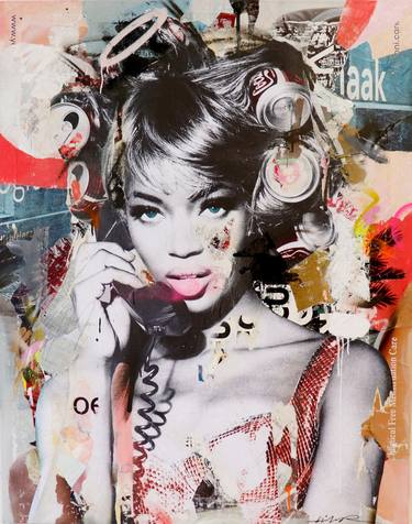 Print of Pop Culture/Celebrity Collage by Michiel Folkers