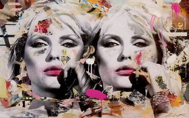 Original Pop Culture/Celebrity Collage by Michiel Folkers