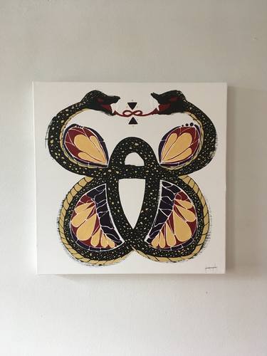 Original Patterns Painting by Nickole  Renae