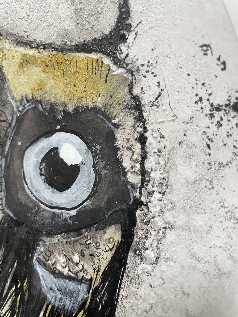 Original Expressionism Time Drawing by Marina Martelli