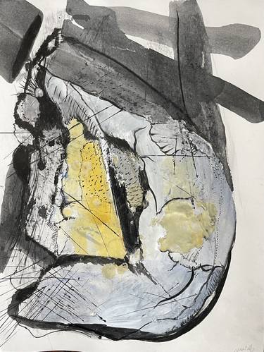 Original Abstract Expressionism Time Drawings by Marina Martelli