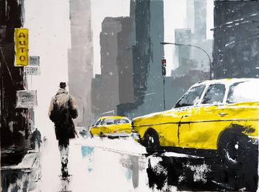 Print of Realism Cities Paintings by Yuriy Kraft