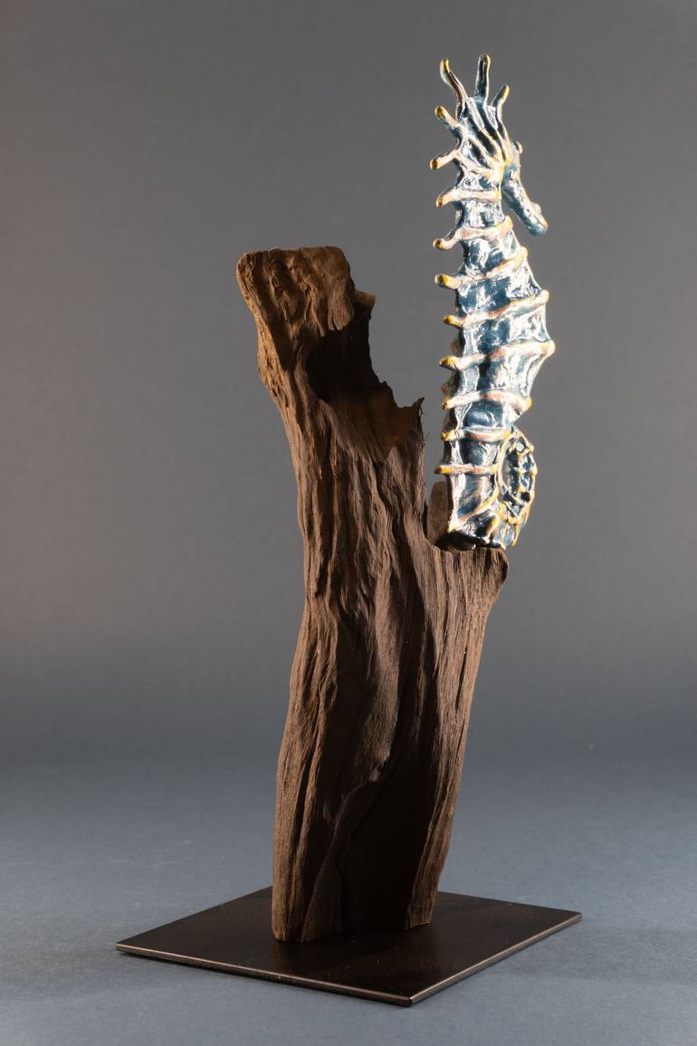 Original Figurative Nature Sculpture by Yuriy Kraft