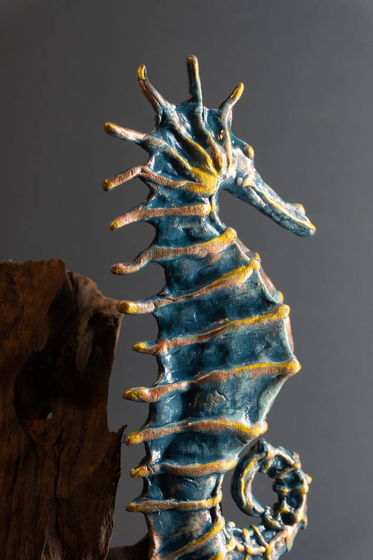 Original Figurative Nature Sculpture by Yuriy Kraft