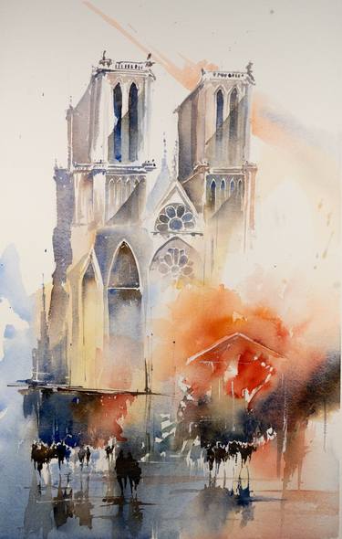 "Flowing Impressions: The Dynamics of Notre-Dame" thumb