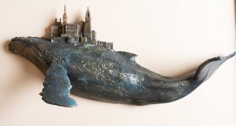 Original Romanticism Fantasy Sculpture by Yuriy Kraft