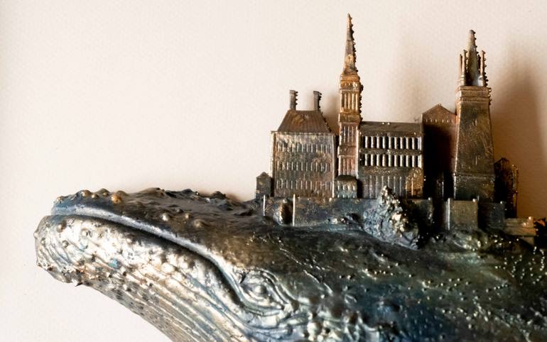 Original Romanticism Fantasy Sculpture by Yuriy Kraft