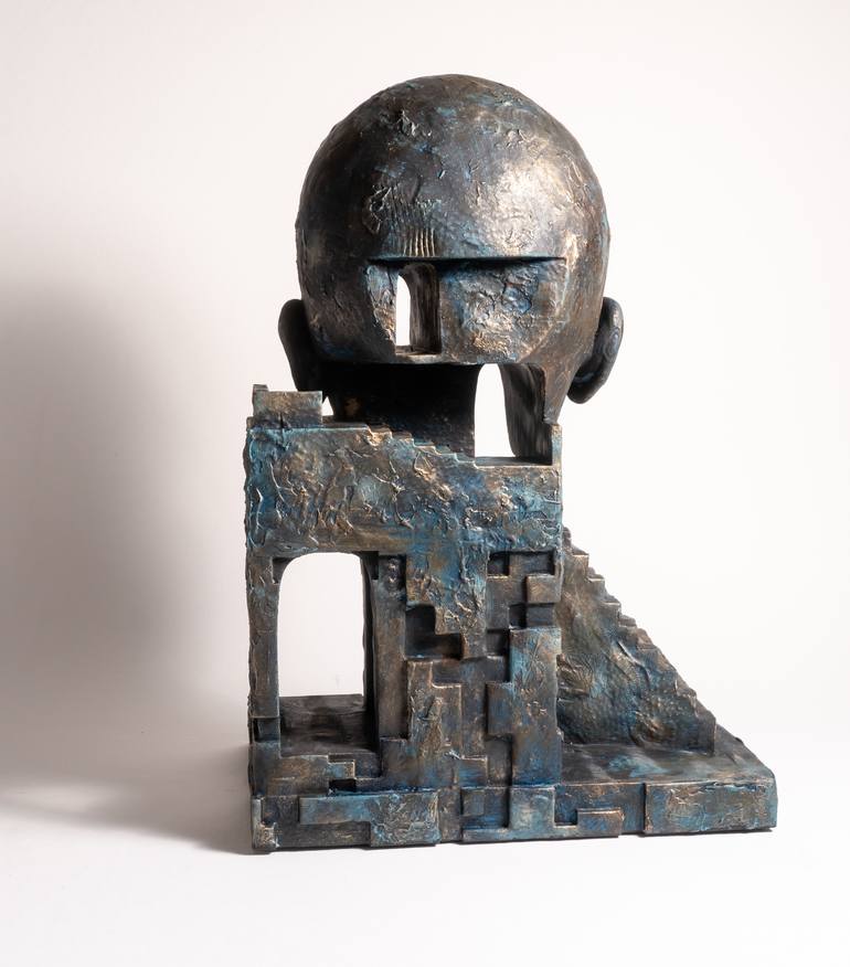 Original Symbolism Fantasy Sculpture by Yuriy Kraft