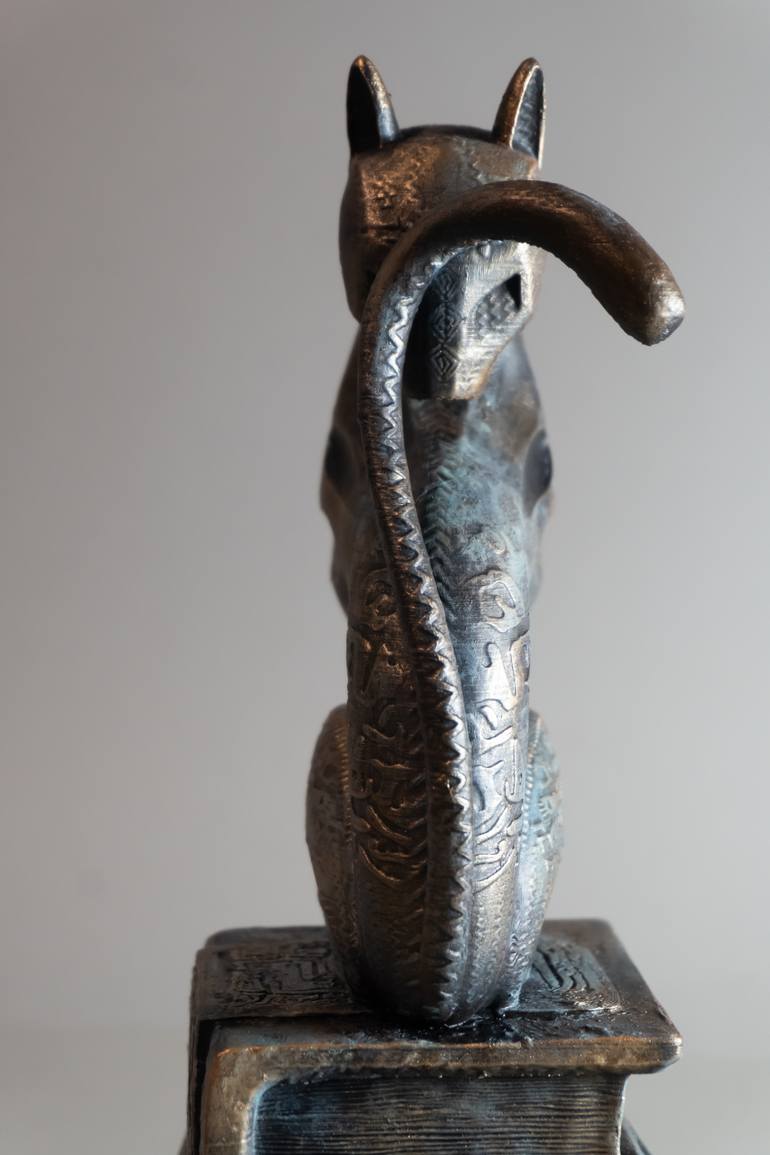 Original Symbolism Animal Sculpture by Yuriy Kraft