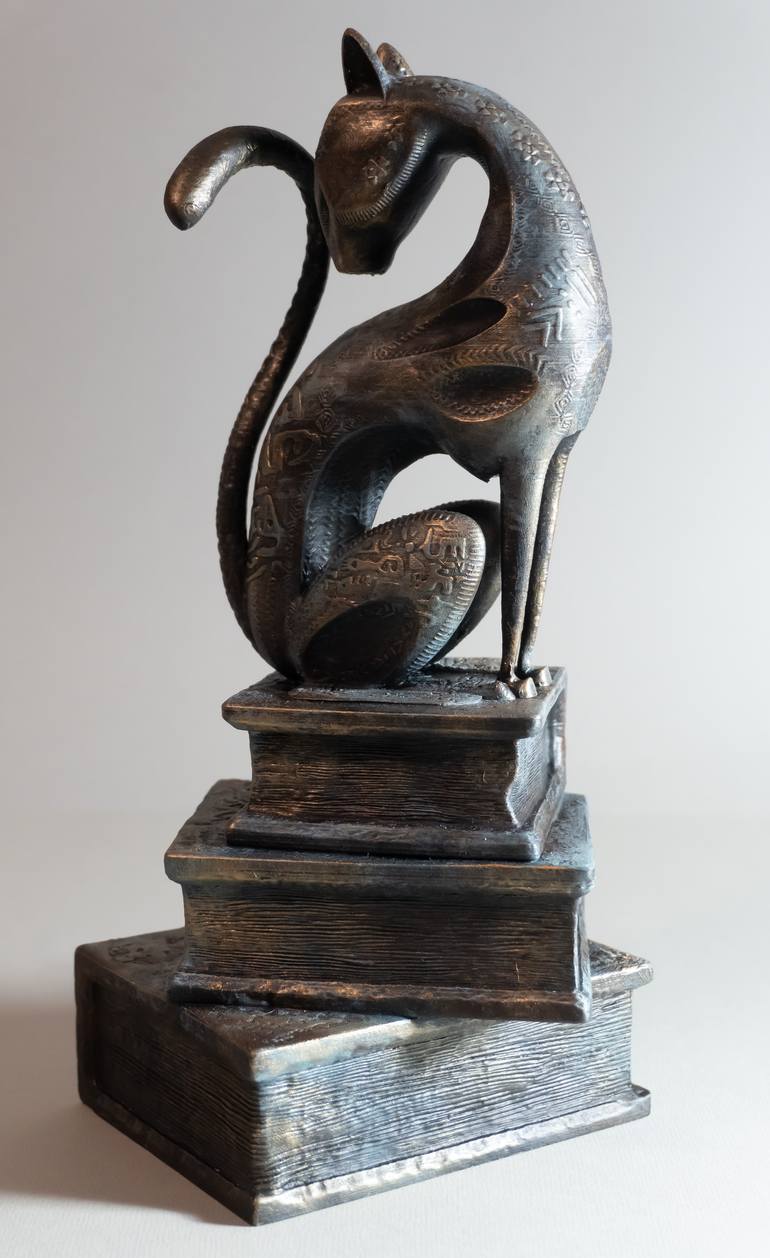 Original Symbolism Animal Sculpture by Yuriy Kraft