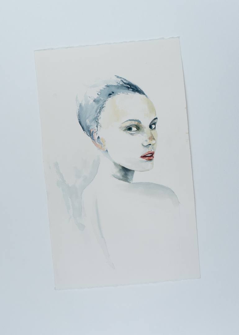 Original Portraiture Women Painting by Yuriy Kraft