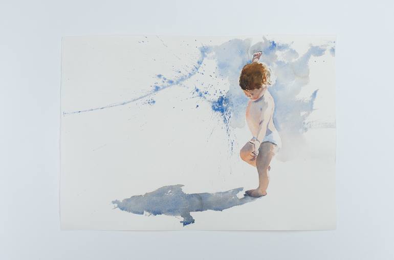 Original Children Painting by Yuriy Kraft