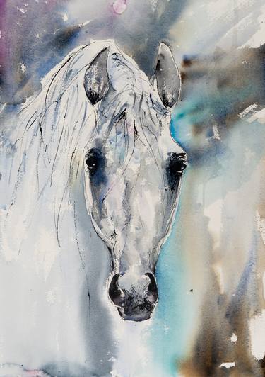 Original Horse Paintings by Yuriy Kraft