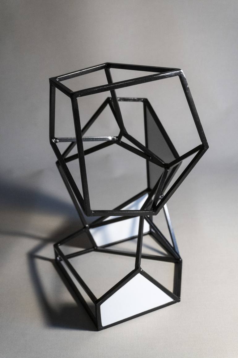 Original Geometric Sculpture by Yuriy Kraft