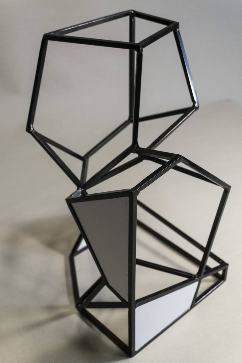 Original Geometric Sculpture by Yuriy Kraft