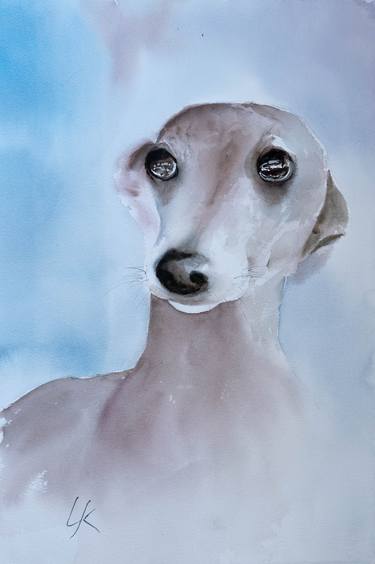 Print of Dogs Paintings by Yuriy Kraft