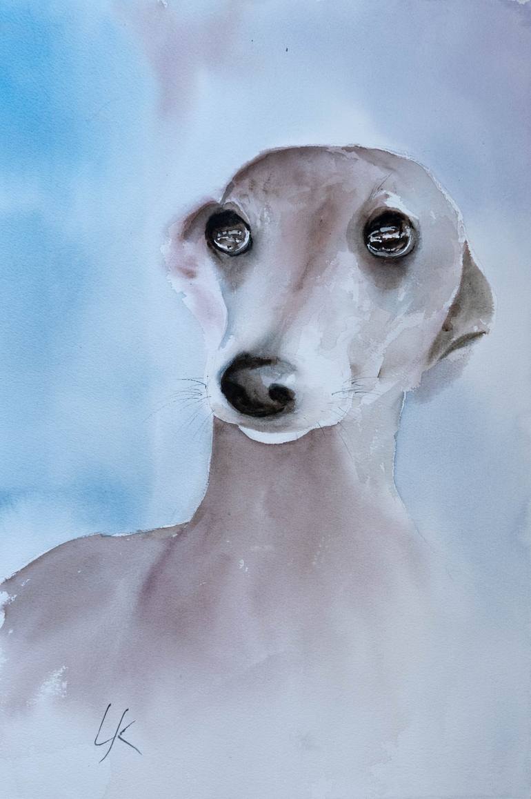 Print of Impressionism Dogs Paintings by Yuriy Kraft