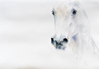 Original Impressionism Horse Paintings by Yuriy Kraft