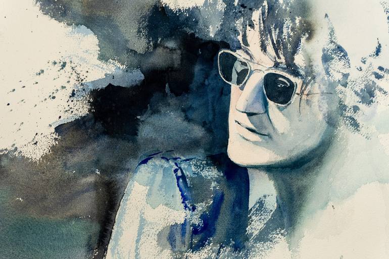 Print of Expressionism Music Paintings by Yuriy Kraft