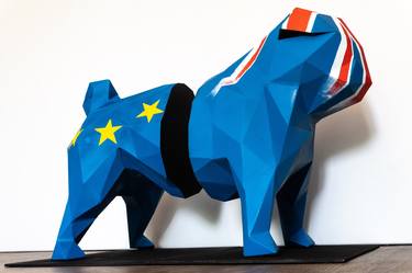 Original Pop Art Political Sculpture by Yuriy Kraft