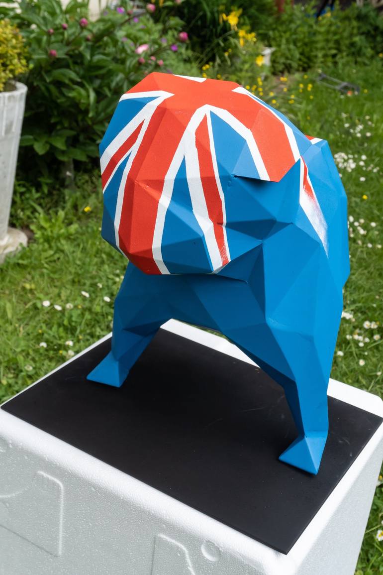 Original Figurative Politics Sculpture by Yuriy Kraft