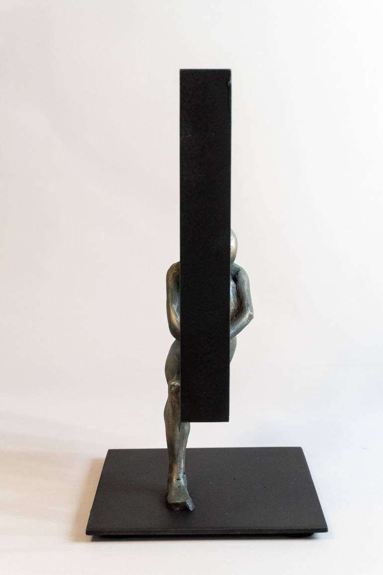 Original Figurative People Sculpture by Yuriy Kraft