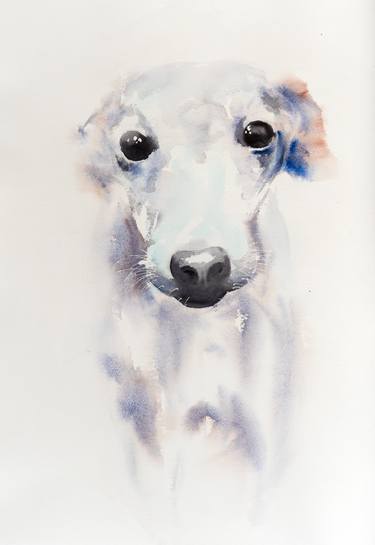 Original Impressionism Dogs Paintings by Yuriy Kraft