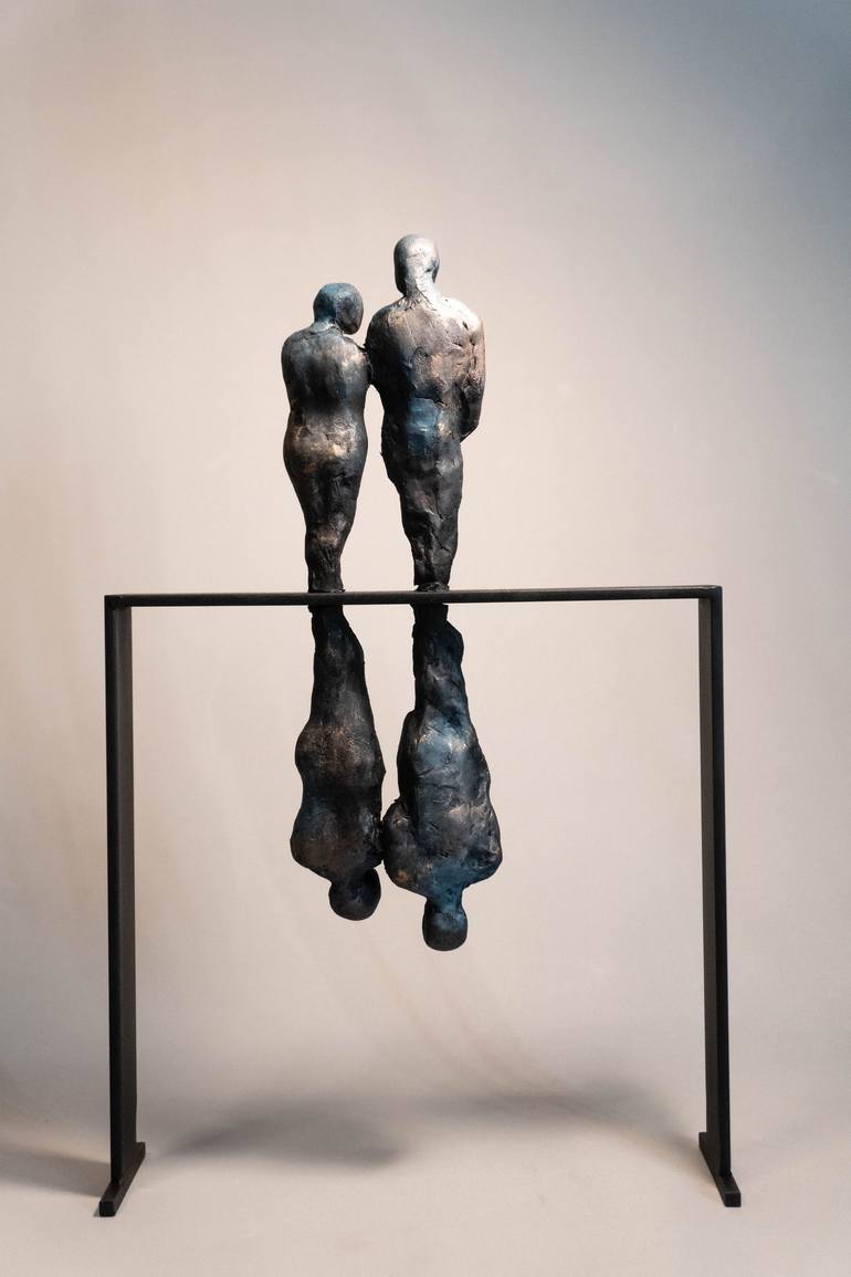 Original People Sculpture by Yuriy Kraft