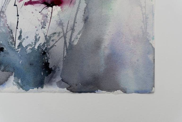 Original Impressionism Floral Painting by Yuriy Kraft