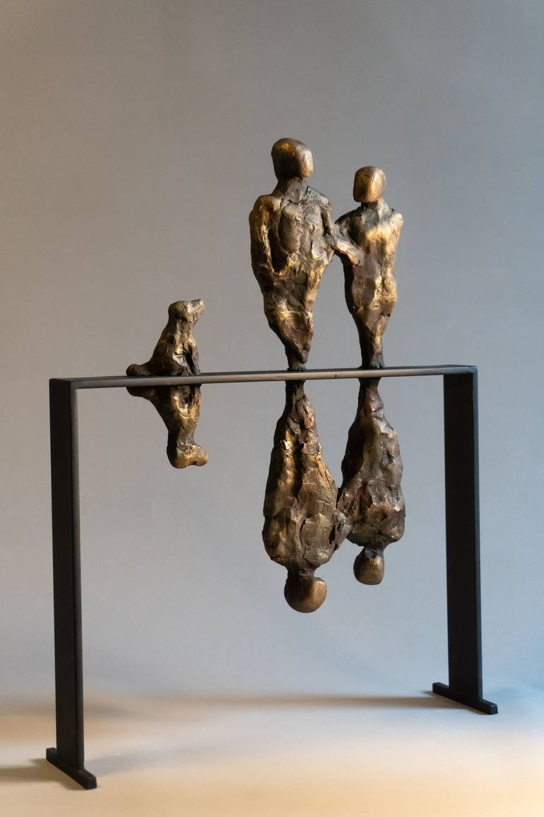 Original People Sculpture by Yuriy Kraft