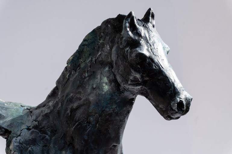 Original Horse Sculpture by Yuriy Kraft