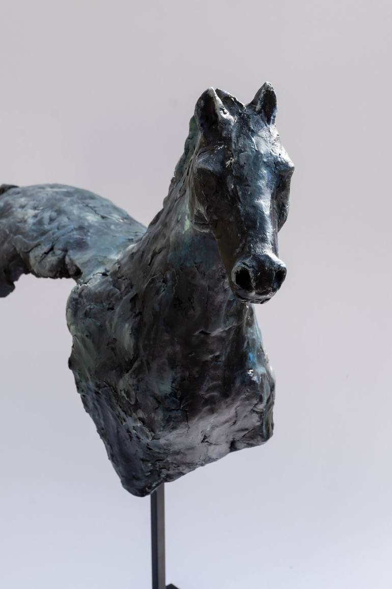 Original Horse Sculpture by Yuriy Kraft