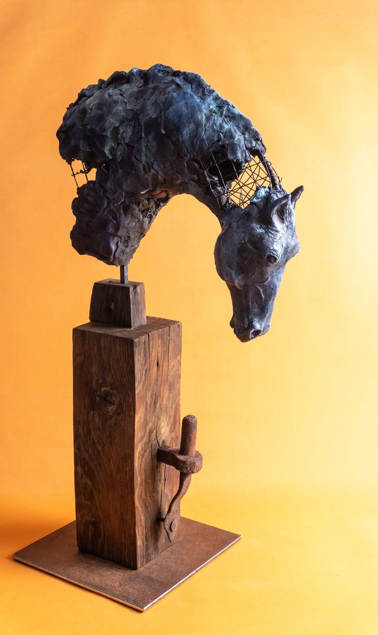 Original Horse Sculpture by Yuriy Kraft