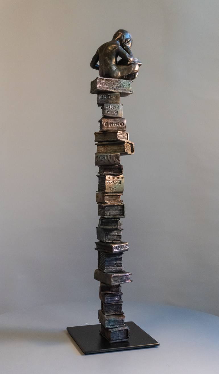 Original Figurative Pop Culture/Celebrity Sculpture by Yuriy Kraft