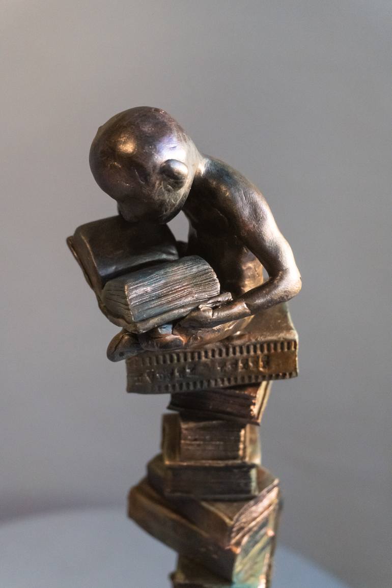 Original Figurative Pop Culture/Celebrity Sculpture by Yuriy Kraft