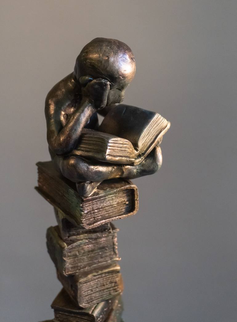 Original Figurative Pop Culture/Celebrity Sculpture by Yuriy Kraft