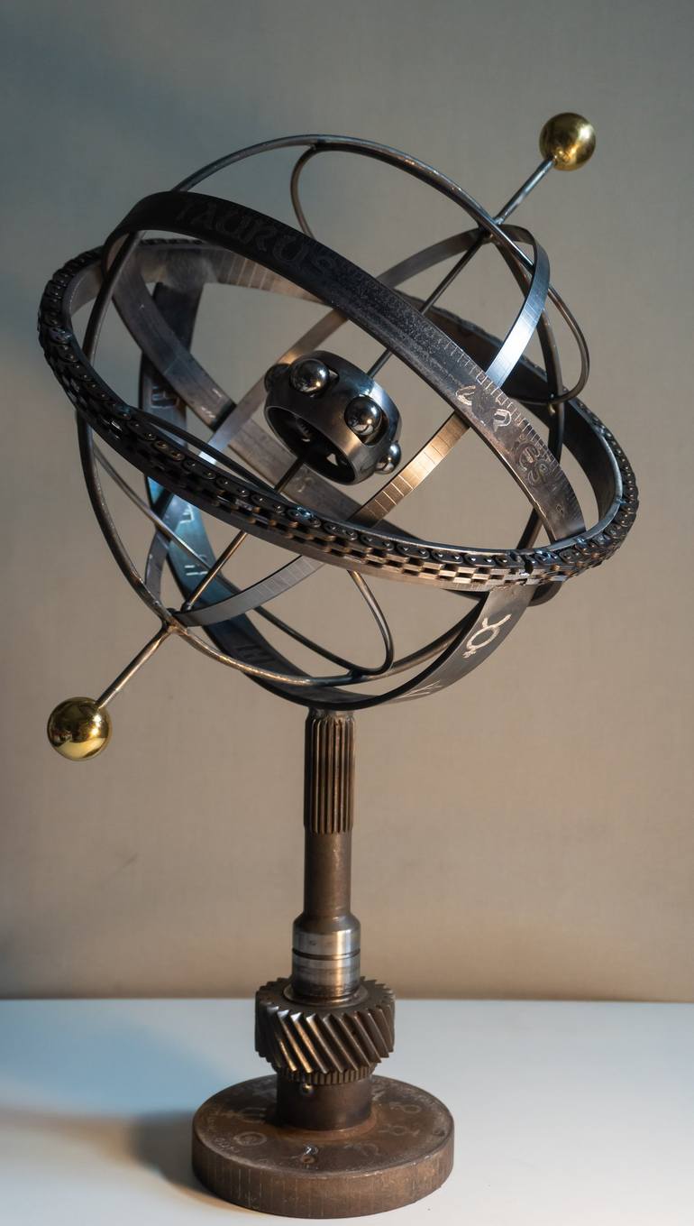 Original Modern Technology Sculpture by Yuriy Kraft